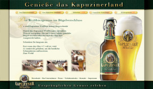 Schröder Media - Webdesign Leipzig : Kapuziner Weißbier