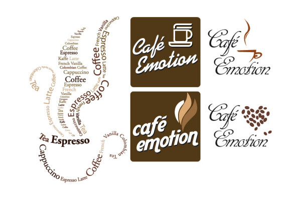 Schröder Media - Logodesign Leipzig : Café Emotion, Cafe, Kaffee Logodesign