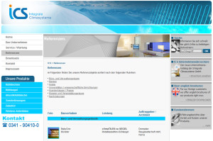 Schröder Media - Webdesign Leipzig : ICS - Integrale Climasysteme GmbH Kühldecke Klimadecke Webdesign